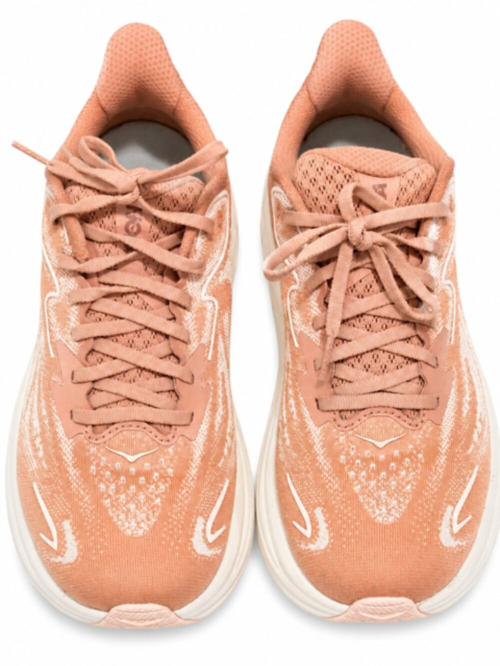 Hoka Clifton Running Shoes In Blush Rose Latte NIB 9W - Picture 2 of 6